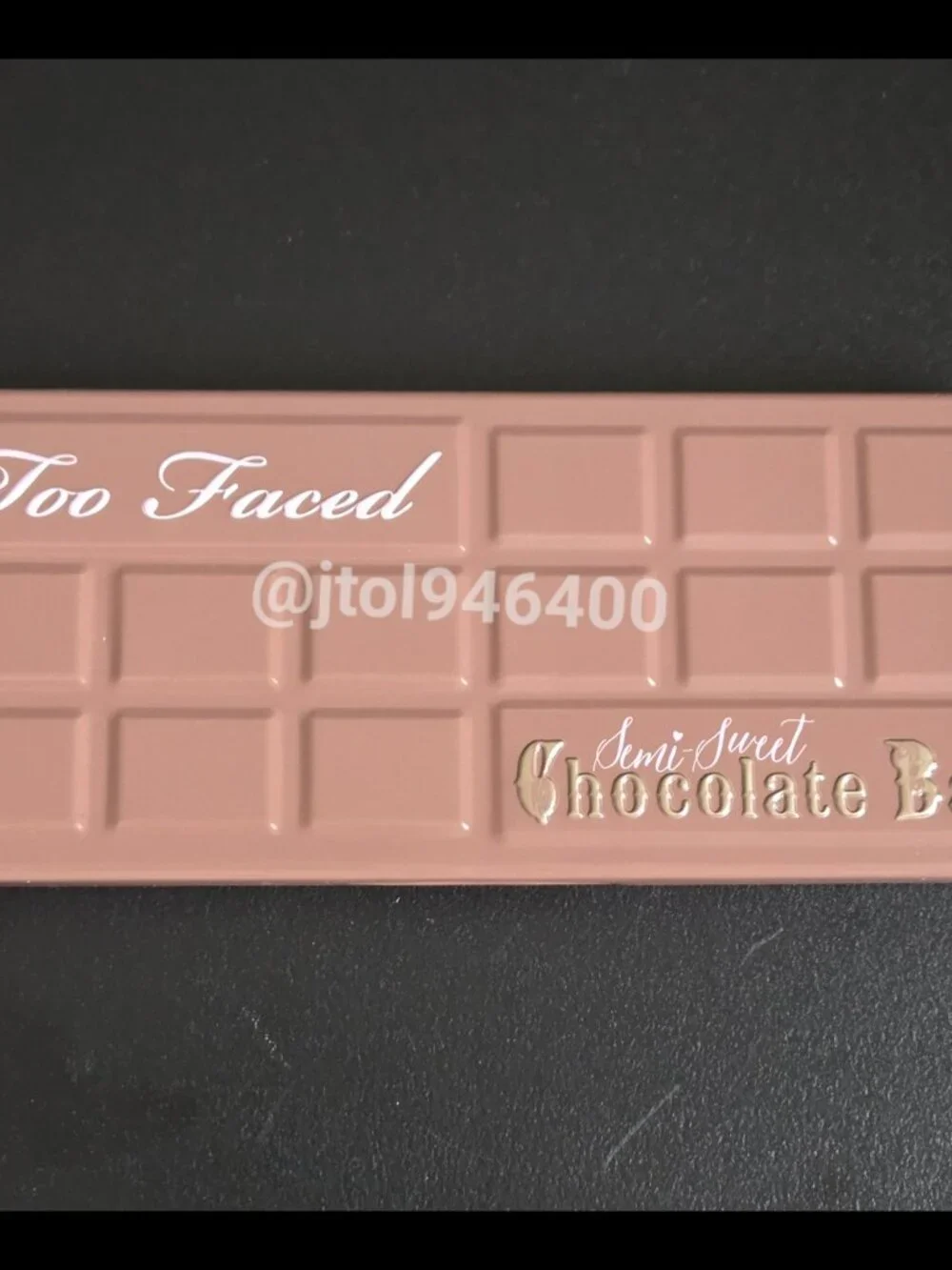 Too Faced Semi Sweet Chocolate Bar Eyeshadow Palette